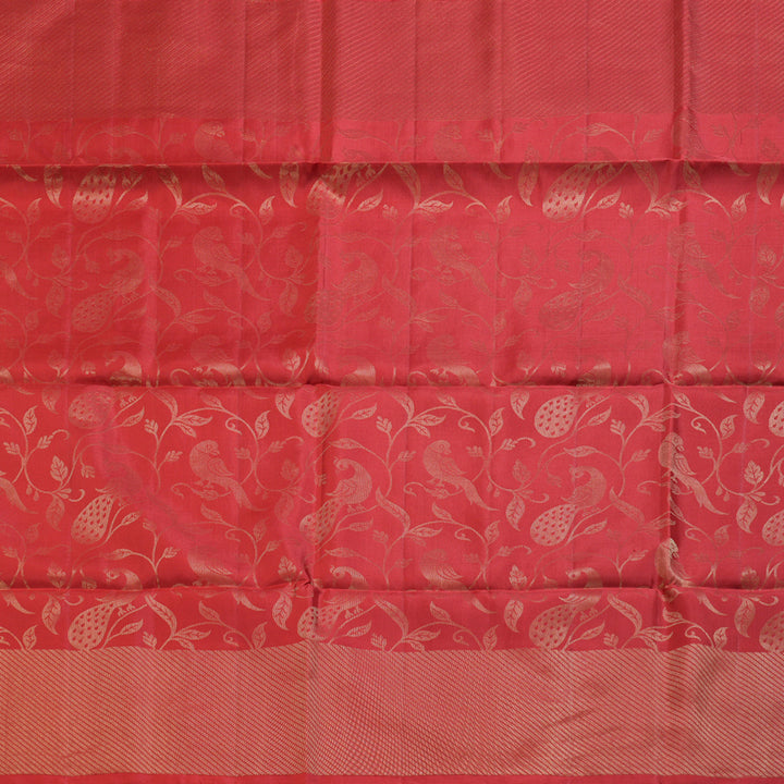 Hayagrivas Glorious Red Handloom Soft Silk Saree BBD752H8-2