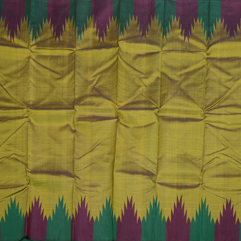 Hayagrivas Handloom Temple Border Kanjivaram Silk Saree BBD753H2-4