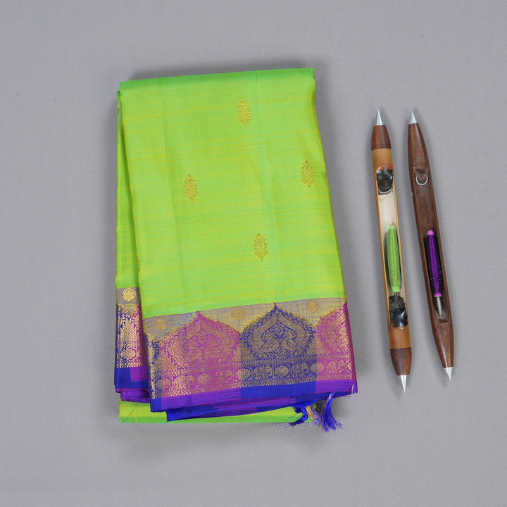 Hayagrivas Handloom Kanjivaram Silk Saree BBD753H6-4