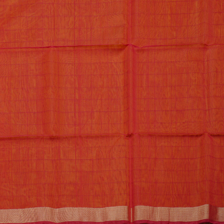 Hayagrivas Handloom Silk Kora Cotton Saree in Sun-kissed Mustard Yellow BBD756H1-3