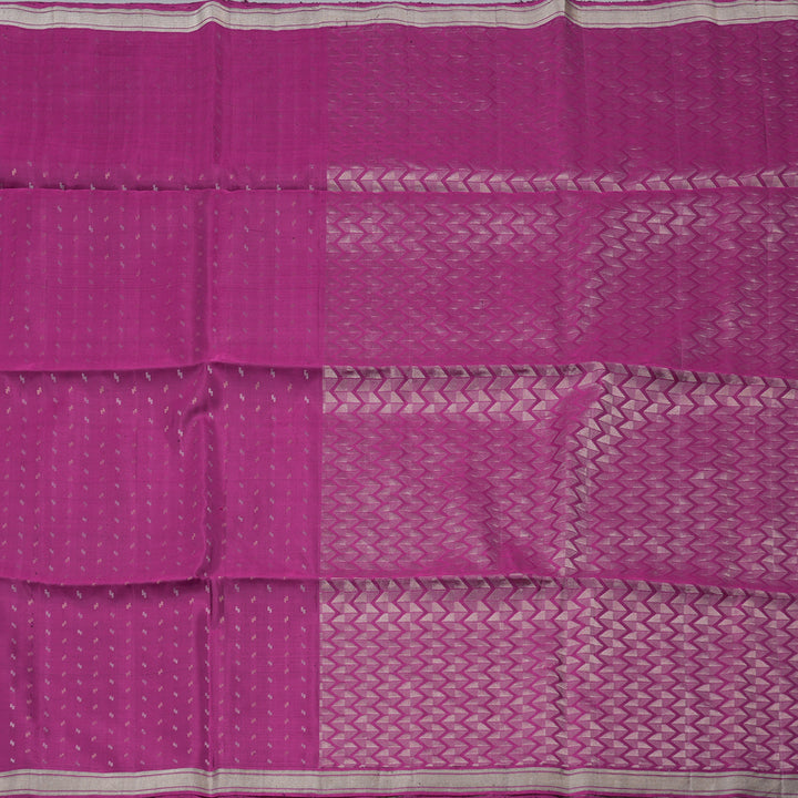 Hayagrivas Handloom Soft Silk Saree in Grand Magenta BBD763H5-1