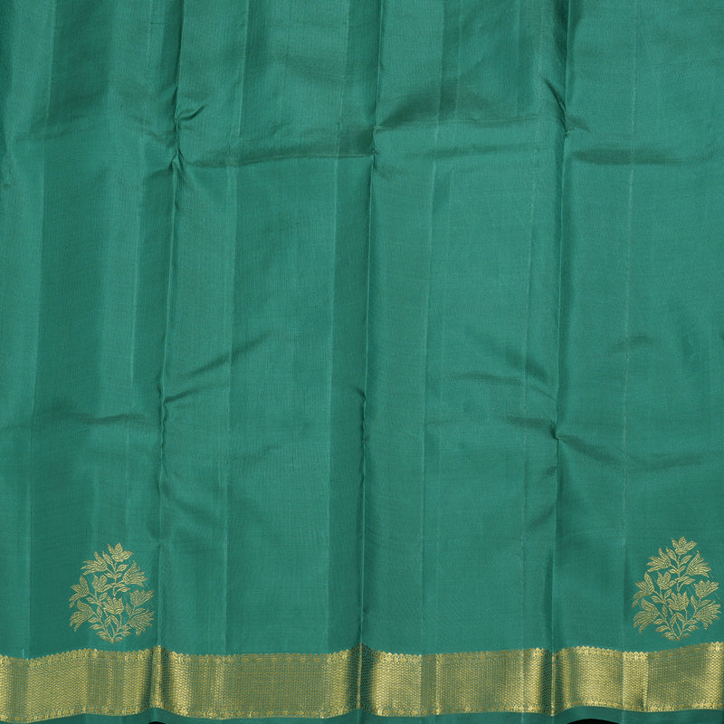 Hayagrivas Sage Green Kanjivaram Silk Saree BBD769H6-1