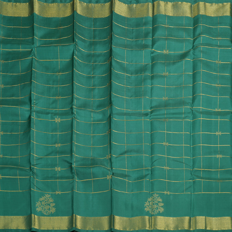 Hayagrivas Sage Green Kanjivaram Silk Saree BBD769H6-1