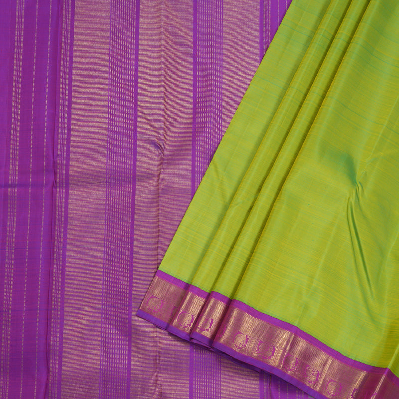 Hayagrivas Handloom Kanjivaram Korvai Silk Saree KBD1691A10-1