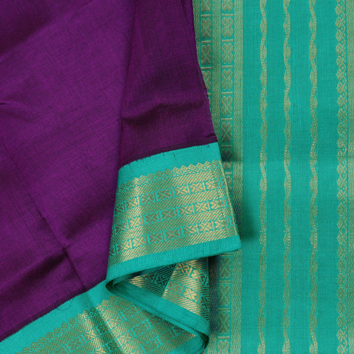 Hayagrivas Handloom Korvai Silk Cotton Saree BBD782H13-10