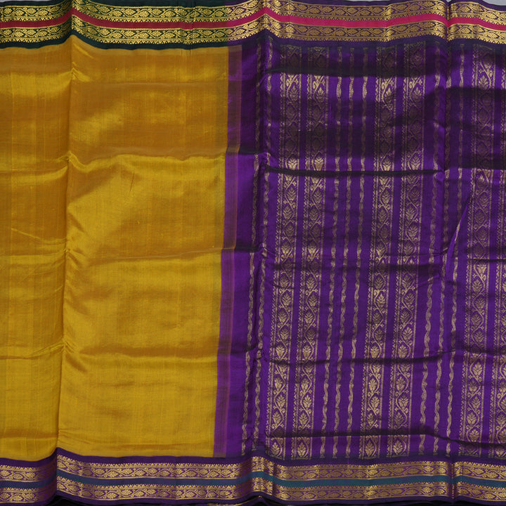 Hayagrivas Handloom Ganga Jamuna Korvai Silk Cotton Saree BBD782H13-4