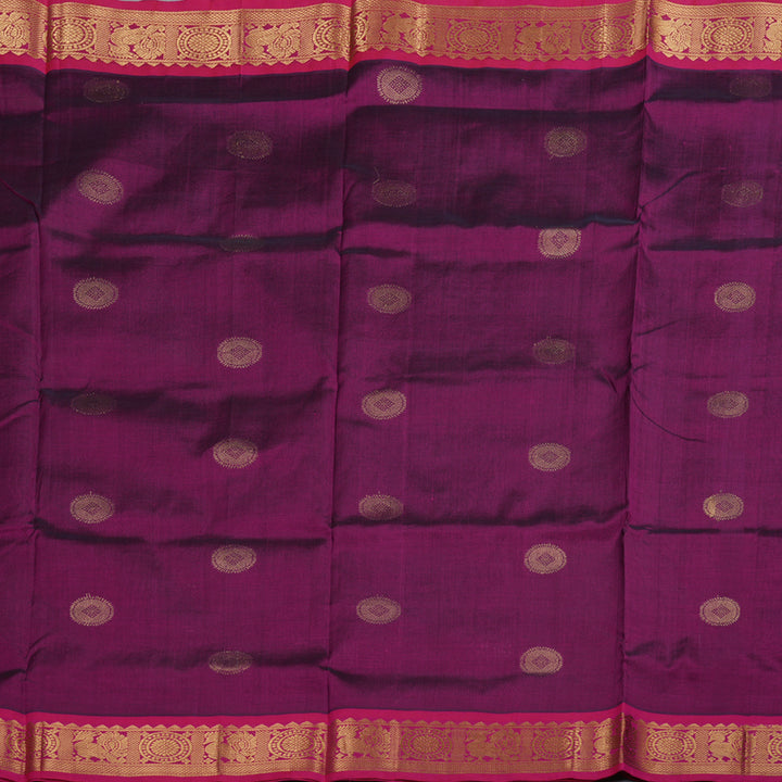 Hayagrivas Handloom Silk Cotton Saree BBD782H8-1