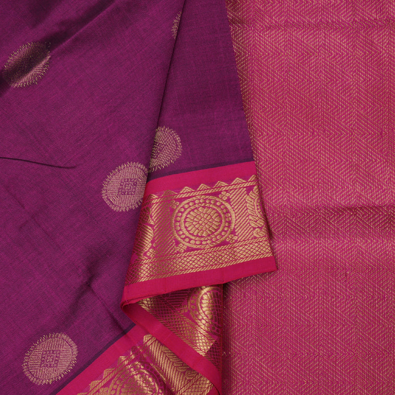 Hayagrivas Handloom Silk Cotton Saree BBD782H8-1