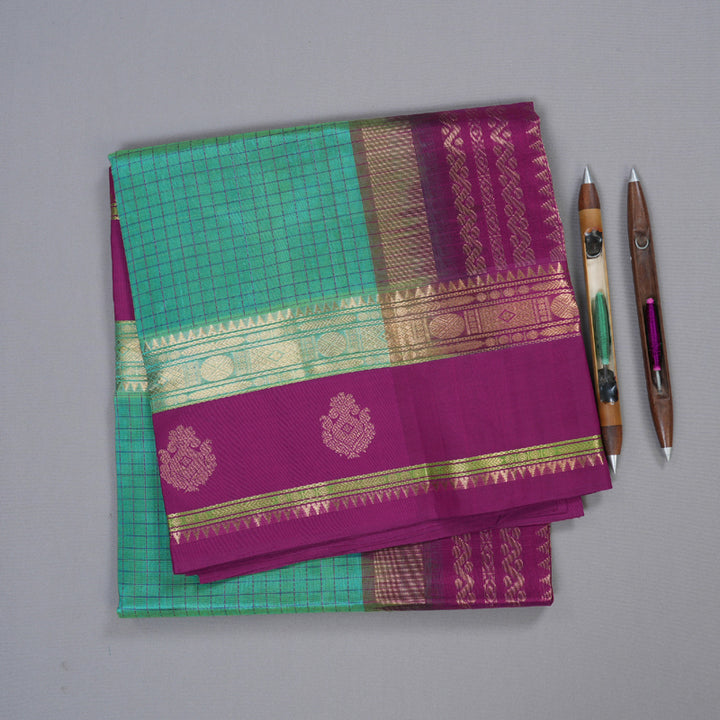 Hayagrivas Retta Pettu Silk Cotton Saree BBD783H10-2