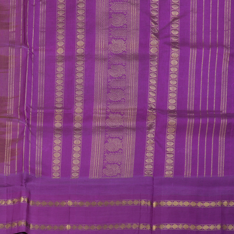 Hayagrivas Korvai Temple Border Handwoven Silk Cotton Saree BBD783H6-1