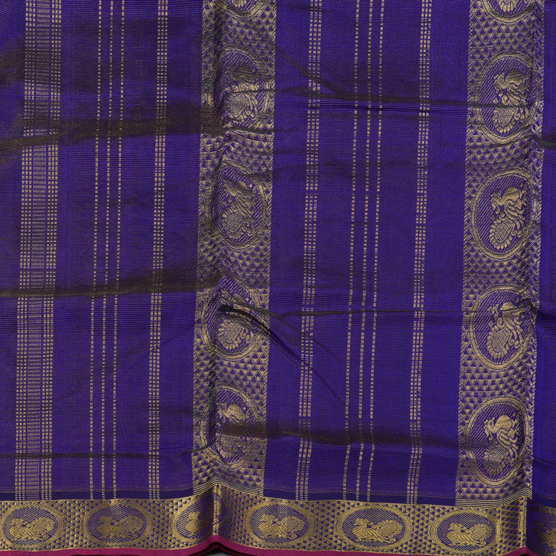 Hayagrivas Handloom Vairaoosi Ten Yards Silk Cotton Saree BBD784H1-2