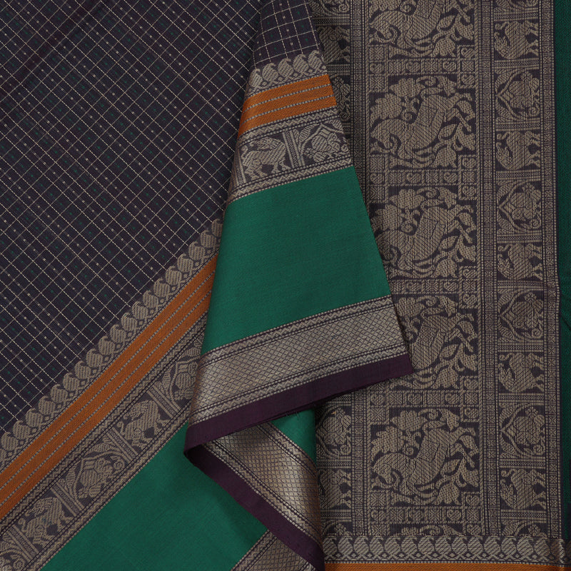 Hayagrivas Handloom Pure Cotton Saree BBD785H1-1