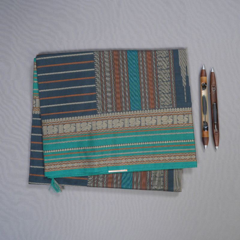 Hayagrivas Handloom Pure Cotton Saree BBD785H11-3