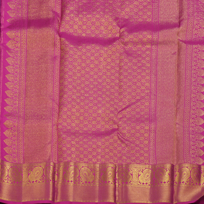 Hayagrivas Handloom Pure Kanjivaram Silk Saree BBD786H3-5