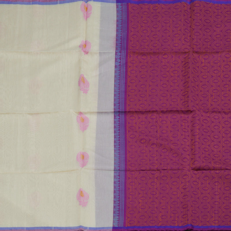 Hayagrivas Handloom Kora Silk Cotton Saree BBD788H2-49