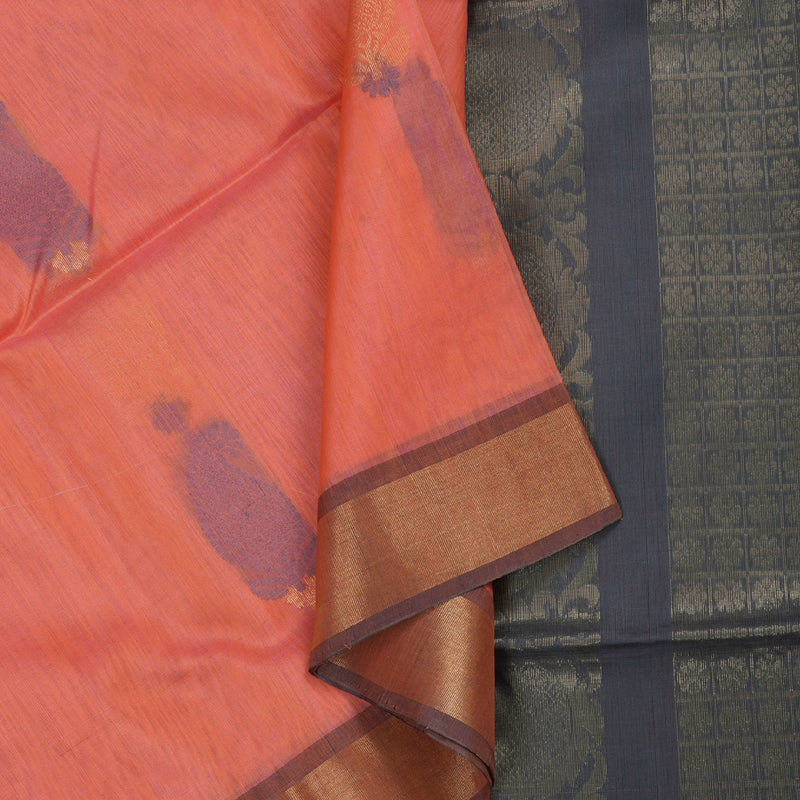 Hayagrivas Handloom Kora Silk Cotton Saree BBD788H2-70