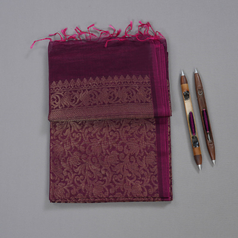 Hayagrivas Handloom Kora Silk Cotton Saree BBD788H4-1