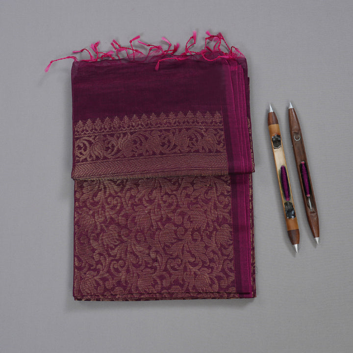 Hayagrivas Handloom Kora Silk Cotton Saree BBD788H4-1