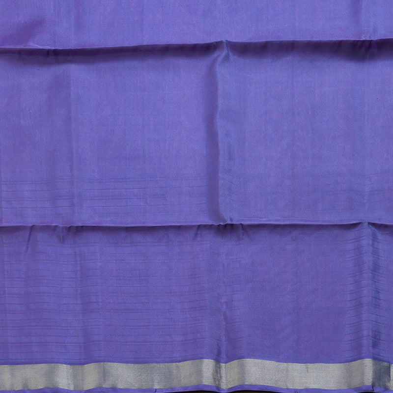 Hayagrivas Pretty Baby Pink Handloom Soft Silk Saree with Dark Lavender Border BBD79D14-1