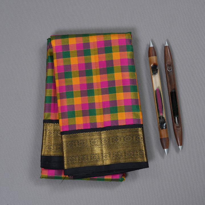 Hayagrivas Handloom Paalum Pazham Korvai Silk Saree BBD809I3-1