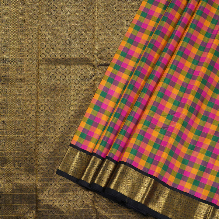 Hayagrivas Handloom Paalum Pazham Korvai Silk Saree BBD809I3-1