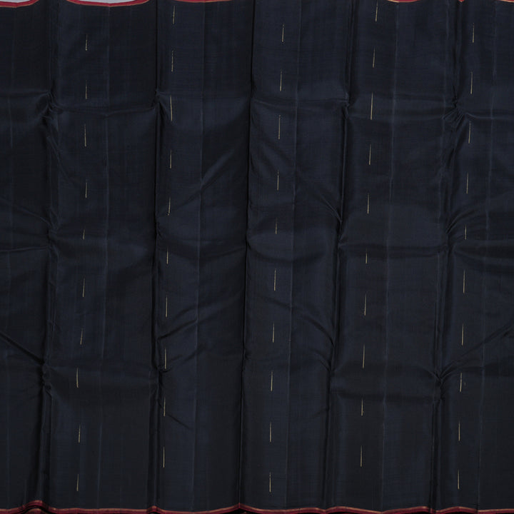 Hayagrivas Black Kanjivaram Silk Saree BBD810I1-1