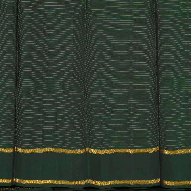 Hayagrivas Handloom Wine Purple Kanjivaram Silk Saree with Karum Pachai Border BBD818I4-3