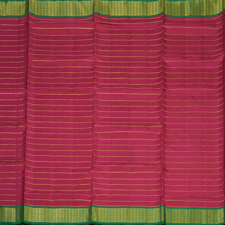 Hayagrivas Handloom Maroon Ten Yards Silk Madisar BBD819I10-1