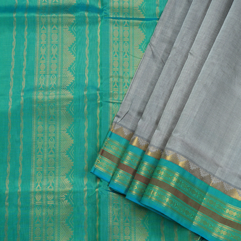 Hayagrivas Handloom Ganga Jamuna Silk Cotton Saree BBD821I1-2