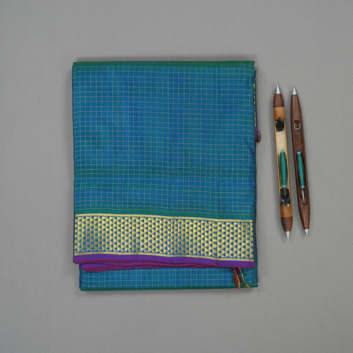 Hayagrivas Mayilkazhuthu Pure Ten Yards Silk Madisar BBD82D2-1