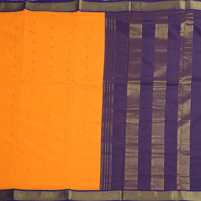 Hayagrivas Ten Yards Semi Silk Saree BBD835I16-1