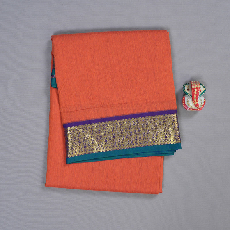 Hayagrivas Ten Yards Semi Silk Saree BBD835I21-1