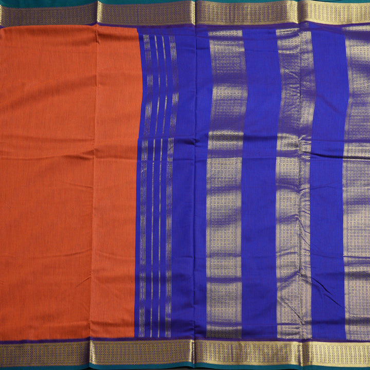 Hayagrivas Ten Yards Semi Silk Saree BBD835I21-1