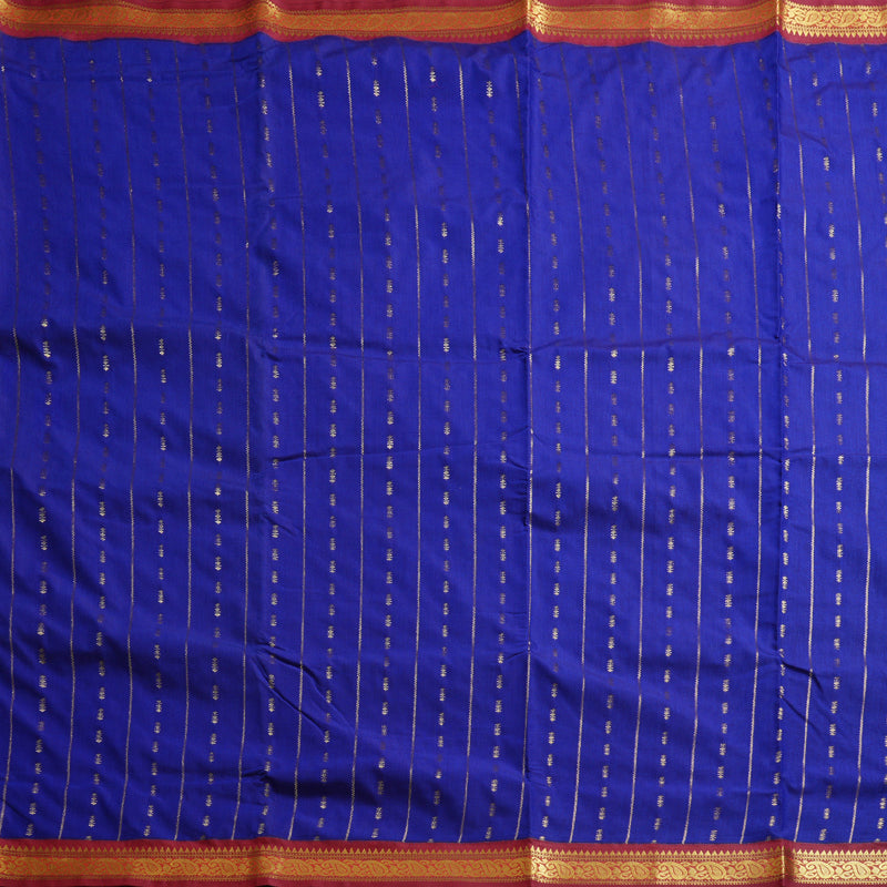 Hayagrivas Ten Yards Semi Silk Saree BBD835I26-2