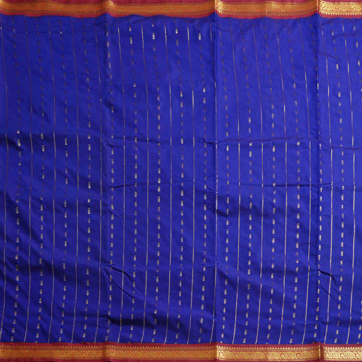 Hayagrivas Ten Yards Semi Silk Saree BBD835I26-2