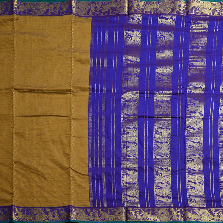 Hayagrivas Ten Yards Semi Silk Saree BBD835I35-5