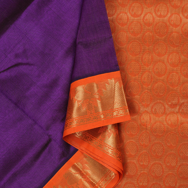 Hayagrivas Handloom Korvai Vairaoosi Silk Cotton Saree BBD837I11-1