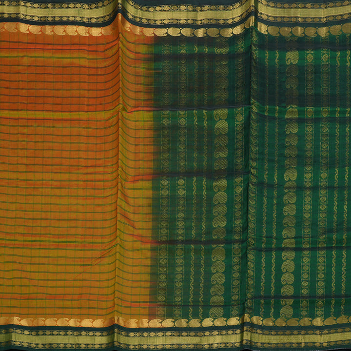 Hayagrivas Handloom Korvai Silk Cotton Saree BBD837I13-1