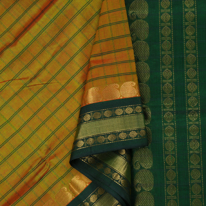 Hayagrivas Handloom Korvai Silk Cotton Saree BBD837I13-1