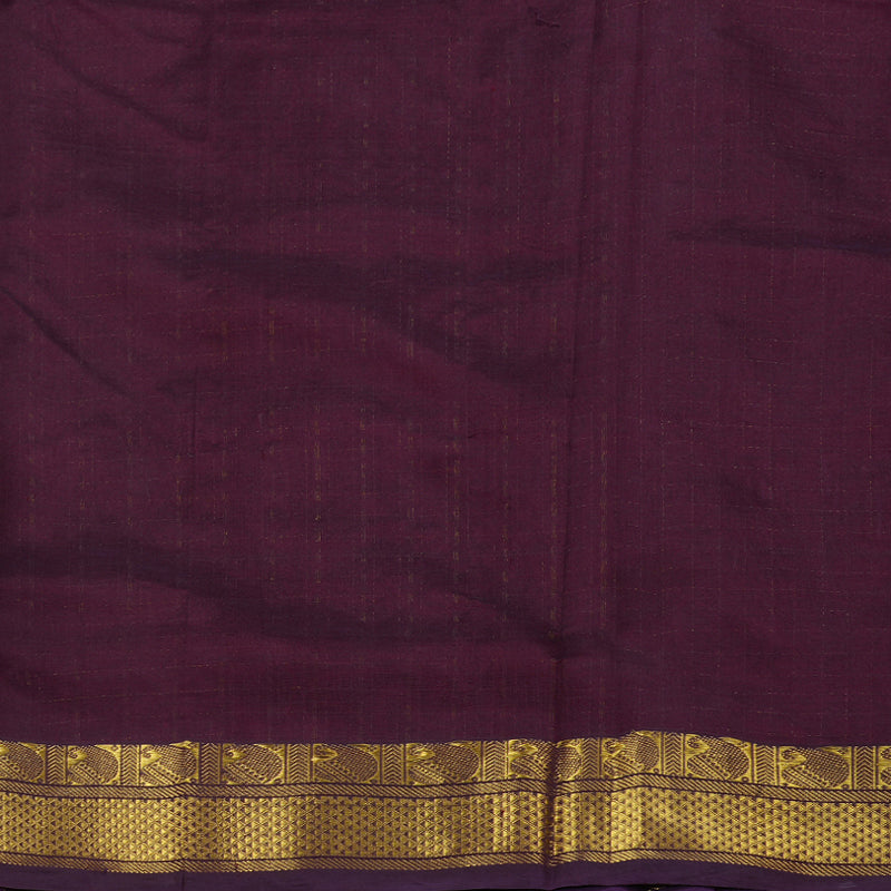 Hayagrivas Handloom Silk Cotton Saree BBD837I3-6