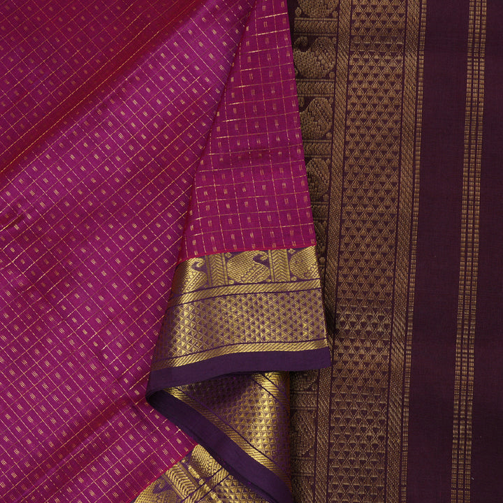 Hayagrivas Handloom Silk Cotton Saree BBD837I3-6