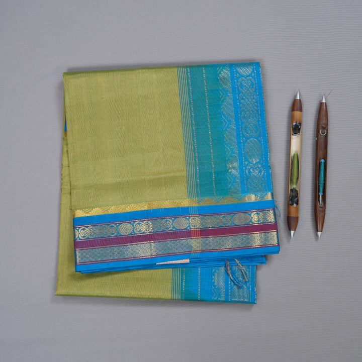 Hayagrivas Korvai Handloom Silk Cotton Saree BBD837I7-5