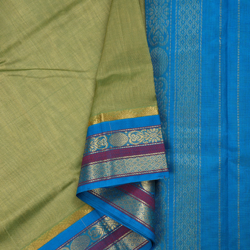 Hayagrivas Korvai Handloom Silk Cotton Saree BBD837I7-5