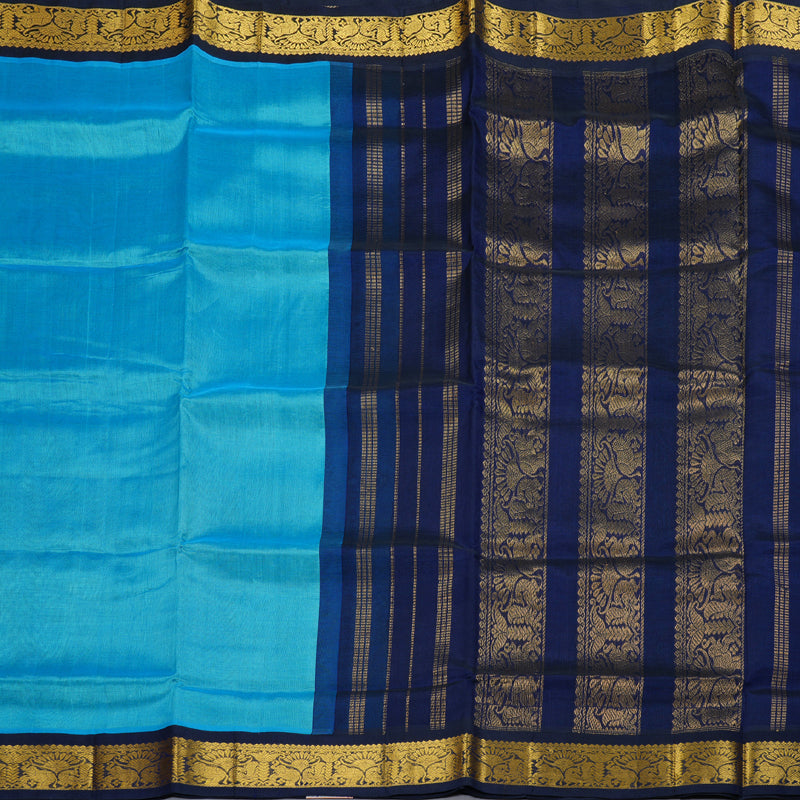 Hayagrivas Handloom Korvai SIlk Cotton Saree BBD837I7-9