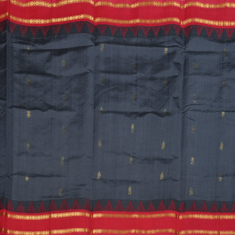 Hayagrivas Handloom Korvai Silk Cotton Saree BBD838I4-7