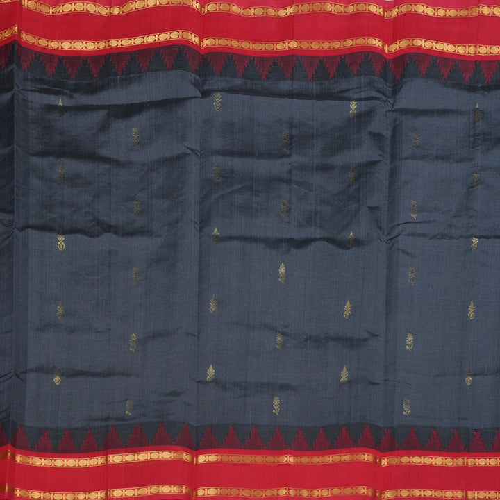 Hayagrivas Handloom Korvai Silk Cotton Saree BBD838I4-7