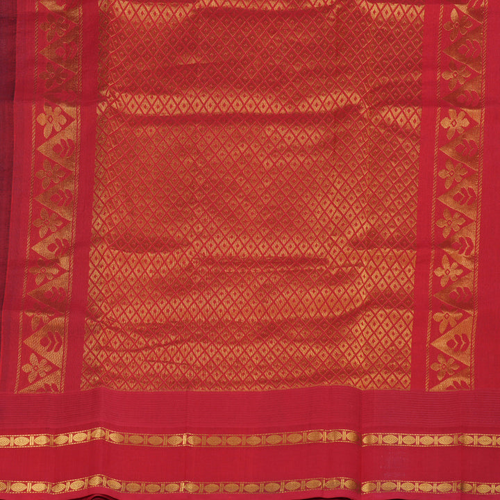 Hayagrivas Handloom Korvai Silk Cotton Saree BBD838I4-7