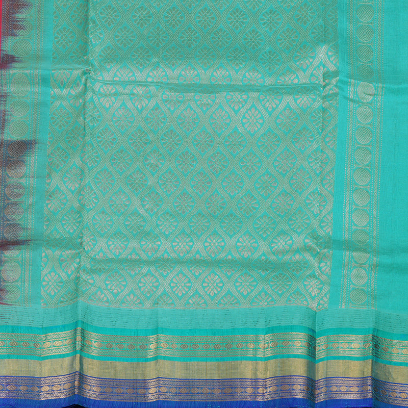 Hayagrivas Handloom Silk Cotton Saree BBD838I5-1