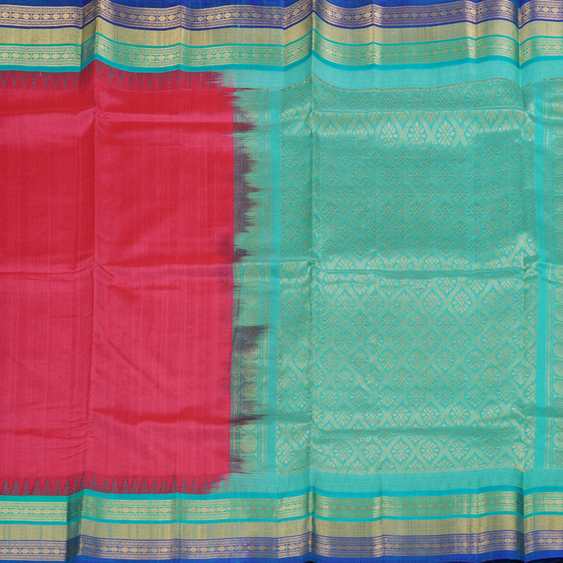 Hayagrivas Handloom Silk Cotton Saree BBD838I5-1