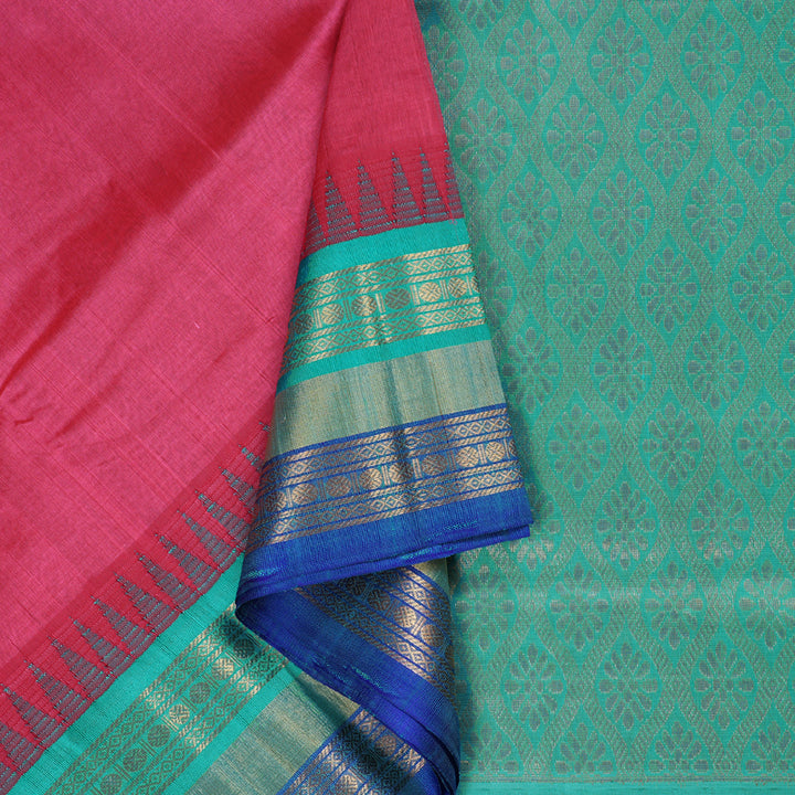 Hayagrivas Handloom Silk Cotton Saree BBD838I5-1